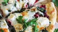 Beet Pesto Pizza with Kale and Goat Cheese Beet Pesto Pizza with Kale and Goat Cheese