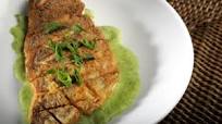 Jasper's half-crispy fish with green onion puree Recipe Jasper's half-crispy fish with green onion puree Recipe