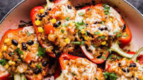 Vegetarian Stuffed Peppers Vegetarian Stuffed Peppers