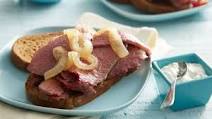 Slow-Cooker Corned Beef Brisket with Horseradish Sour Cream Slow-Cooker Corned Beef Brisket with Horseradish Sour Cream