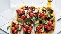 Focaccia with braised eggplant and stracchino Focaccia with braised eggplant and stracchino