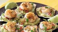 Quick Shrimp Tostada Bites Quick Shrimp Tostada Bites