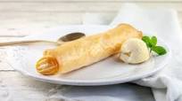 Oven baked banana lumpia Oven baked banana lumpia