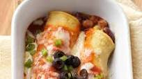 Three Bean Enchiladas Three Bean Enchiladas