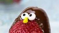 Chocolate Strawberry Birds Chocolate Strawberry Birds