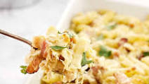 Easy Creamy Chicken Pasta Bake Easy Creamy Chicken Pasta Bake