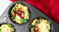 Cheesy Cauliflower Breakfast Muffins Cheesy Cauliflower Breakfast Muffins