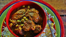 KHORESH BADEMJAN - PERSIAN EGGPLANT STEW WITH BEEF KHORESH BADEMJAN - PERSIAN EGGPLANT STEW WITH BEEF