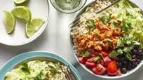 Jackfruit Barbacoa Burrito Bowls Jackfruit Barbacoa Burrito Bowls