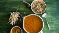 Tortilla Soup With Roasted Cauliflower 'Rice' Tortilla Soup With Roasted Cauliflower 'Rice'