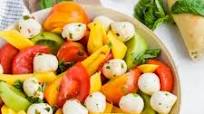 Mango Caprese Salad Recipe Mango Caprese Salad Recipe
