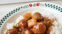 Slow Cooker Pineapple-BBQ Meatballs Slow Cooker Pineapple-BBQ Meatballs