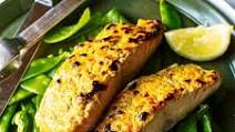 Tandoori salmon Tandoori salmon