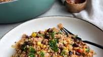 One Pan Turkey and Rice Skillet One Pan Turkey and Rice Skillet