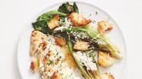 Sheet-Pan Chicken Caesar Salad Sheet-Pan Chicken Caesar Salad