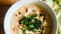BAINGAN RAITA / ROASTED EGGPLANT IN YOGURT BAINGAN RAITA / ROASTED EGGPLANT IN YOGURT