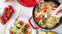 Linguine with Lemon & Tomatoes Linguine with Lemon & Tomatoes