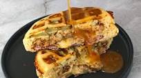 Cubano Sandwich Stuffed Waffles Cubano Sandwich Stuffed Waffles