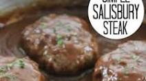 Simple Salisbury Steak Simple Salisbury Steak