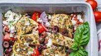 Greek Oven Baked Chicken Breast Greek Oven Baked Chicken Breast