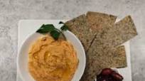 A Low Carb Hummus Made Better With Roasted Cauliflower and Red Pepper A Low Carb Hummus Made Better With Roasted Cauliflower and Red Pepper