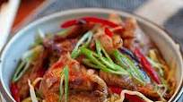 Sweet and Sour Pork Noodles Sweet and Sour Pork Noodles