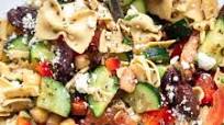 Mediterranean Chickpea Pasta Salad Mediterranean Chickpea Pasta Salad