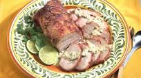 Roast Pork Loin with Poblano Chile Sauce | Hellmann's US Roast Pork Loin with Poblano Chile Sauce | Hellmann's US