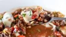 Rustic Beef and Mushroom Farro Soup Rustic Beef and Mushroom Farro Soup
