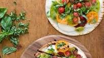 Grilled Caprese Pizza Grilled Caprese Pizza