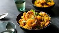 Pressure Cooker Shrimp Biryani Pressure Cooker Shrimp Biryani