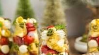 Individual Caprese Salad Individual Caprese Salad