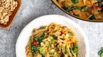 Spicy Peanut Pork Noodles (Gluten free) Spicy Peanut Pork Noodles (Gluten free)
