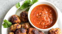 Air Fryer Pork Meatballs: Whole30, Paleo, Gluten-Free, Keto Air Fryer Pork Meatballs: Whole30, Paleo, Gluten-Free, Keto