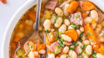 Instant Pot Ham and Bean Soup Recipe Instant Pot Ham and Bean Soup Recipe