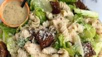 Chicken Caesar Pasta Salad with Gluten-free Croutons Chicken Caesar Pasta Salad with Gluten-free Croutons