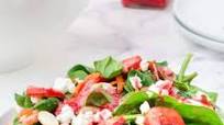 Weight Watcher Friendly Strawberry Spinach Salad With Goat Cheese Weight Watcher Friendly Strawberry Spinach Salad With Goat Cheese