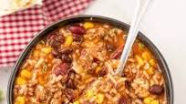 Crock Pot Taco Rice Soup Recipe Crock Pot Taco Rice Soup Recipe