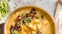 Healthy Vegetarian Instant Pot Potato Soup (no heavy cream) Healthy Vegetarian Instant Pot Potato Soup (no heavy cream)