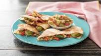 Roasted Vegetable Quesadillas with Chiptole-Chili Mayo and Guacamole Roasted Vegetable Quesadillas with Chiptole-Chili Mayo and Guacamole