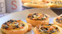 Palak Paneer Pinwheels recipe by sapana behl at BetterButter Palak Paneer Pinwheels recipe by sapana behl at BetterButter