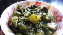 Potato Spinach Curry Recipe Potato Spinach Curry Recipe
