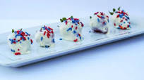 Patriotic Chocolate Covered Strawberries Patriotic Chocolate Covered Strawberries