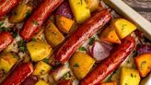 Sheet Pan Brats and Potatoes Sheet Pan Brats and Potatoes