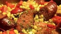 Fried Corn with Smoked Sausage Fried Corn with Smoked Sausage