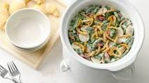 Slow-Cooker Alfredo Green Bean Casserole Slow-Cooker Alfredo Green Bean Casserole