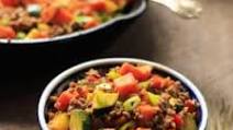 Ground Beef Zucchini Sweet Potato Skillet (Meal Prep) Ground Beef Zucchini Sweet Potato Skillet (Meal Prep)