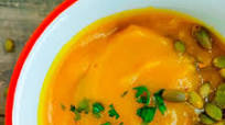 Whole roasted pumpkin soup recipe without cream Whole roasted pumpkin soup recipe without cream