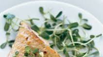 Miso-Glazed Black Cod on Sunflower Sprouts Miso-Glazed Black Cod on Sunflower Sprouts