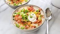 Loaded Slow-Cooker Potato Soup Loaded Slow-Cooker Potato Soup